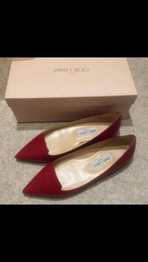 JIMMY CHOO ジミーチュウ　　フラットシューズ