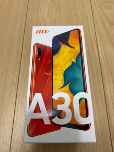 GALAXY a30 レッド　新品　未使用　2/24本日のみ価格