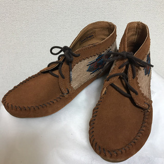 ミネトンカ モカシン USサイズ8 EL PASO ANKLE BOOTの画像