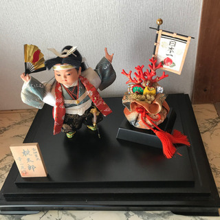 五月人形 桃太郎 ケース飾り 幸一光作 7号