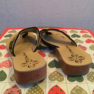 ビーズサンダル  つっかけ☆ の画像