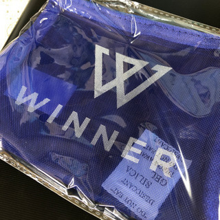 非売品！WINNERオリジナルメッシュポーチ！