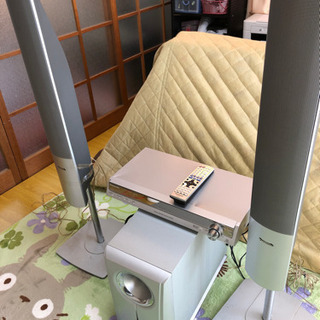 Panasonicのホームシアター用のアンプとスピーカーです。