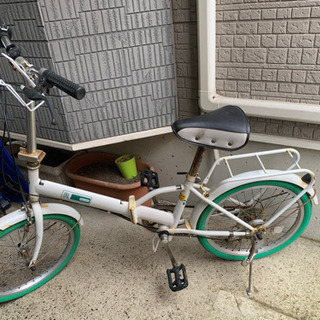 20インチ折り畳み自転車の画像