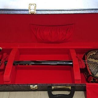 ケース、付属品付き三線【人工】の画像