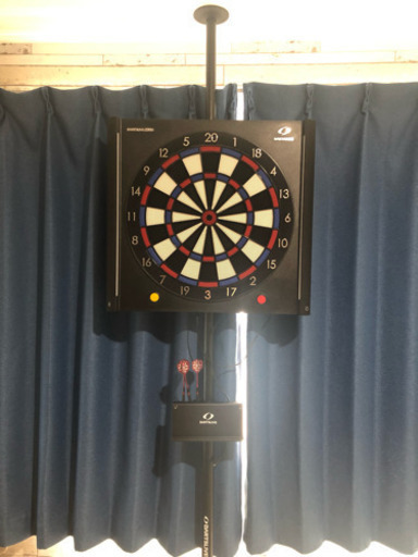 ダーツ スタンド DARTSLIVE ダーツライブ ポールスタンド ブラック 200Sセット