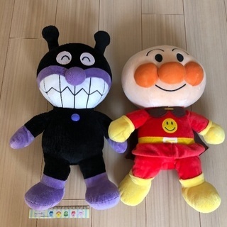 アンパンマン &バイキンマンぬいぐるみ　セット