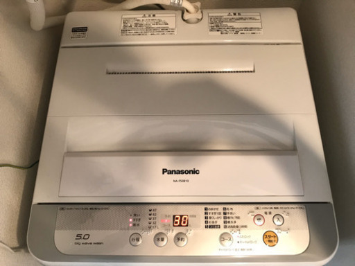 Panasonic 洗濯機　NA-F50B10 2017年製