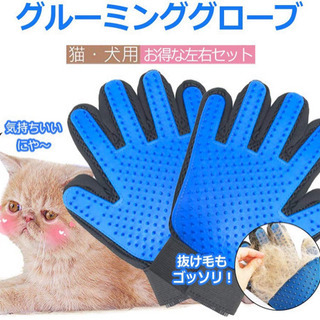 ペットブラシグローブ