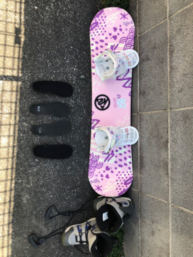 値下5000円で。スノーボード100cmセット