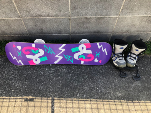 値下5000円で。スノーボード100cmセット