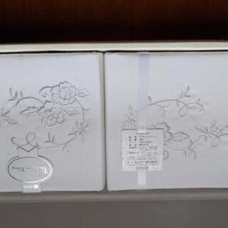 【新品・値下げ】　フラットシーツ　２枚入り