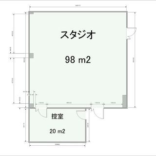 【柏市】壁面ミラーのレンタルスタジオ　ダンスなどご利用募集中です！ 1,100円/30分の画像