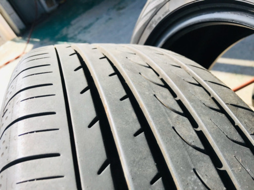 215/55R17 4本！YOKOHAMA BLUEARTH 