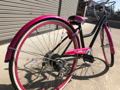 26インチのギア付き自転車