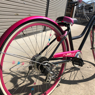 26インチのギア付き自転車