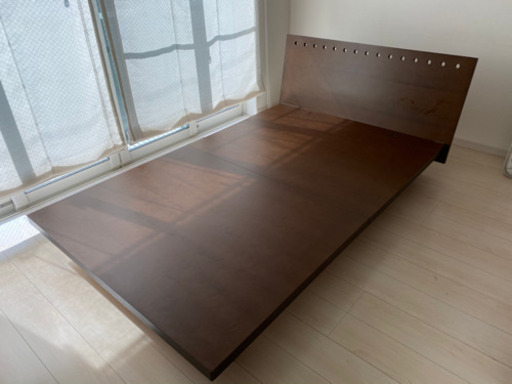 【美品】セミダブルベッド＆マットレス