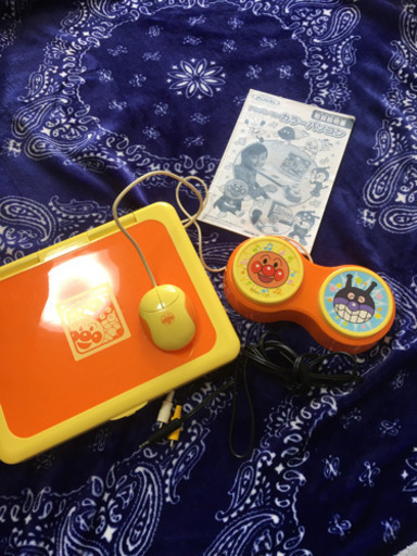 アンパンまん　カラーパソコン(太鼓付き)値下げ交渉します！