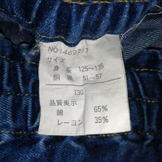 ジーンズ　女児用　１３０の画像