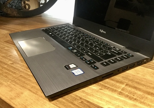 売却済み。ご覧頂きありがとうございました。ゲーミングPCとしても！第七世代Core i5 新品M.2 SSD250GB【2017年モデル！一宮でWindows10搭載機なら！ドスパラ Diginnos Altair F-13】一宮市にパソコンさぽーとMr.Carnival（ミスカニ）です！PC修理・販売、iPhone&iPad修理店【13.3インチ ノートパソコン軽量 UltraBook モバイルノートPCとしても 7rd i5/RAM8GB/新品SSDM.2250GB】