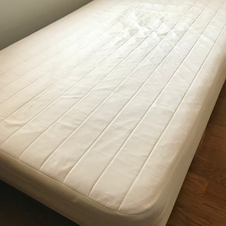 無印ベッド　シングルの画像