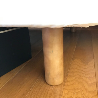 無印ベッド　シングルの画像