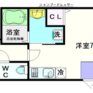 🌟ジモティー限定格安プラン🌟【ビバーナ日本橋】4号タイプ！1Ｒタ...
