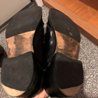 ZARA 革靴の画像