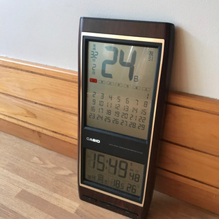 電波時計 CASIO