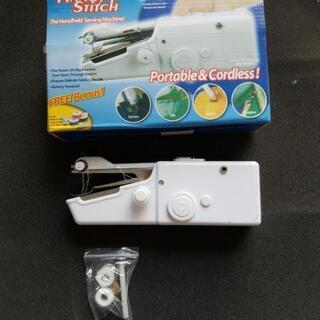 ミシン　小型　ハンディ　ほぼ新品の画像