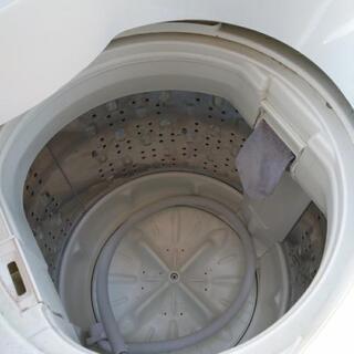 日立製作所　5キロ　洗濯機年式？の画像