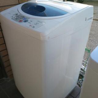 日立製作所　5キロ　洗濯機年式？の画像