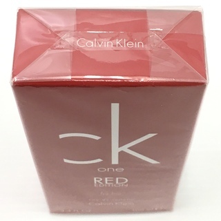 未開封品 CALVINKLEIN カルバンクライン CK-one シーケーワン for her レッド フォーハー オードトワレ EDT SP 100ml 香水 スプレーの画像