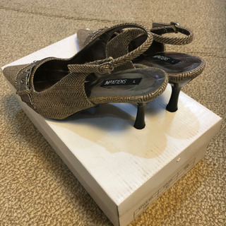 IMPATIENS  パンプス　茶色　Ｌの画像