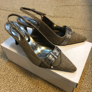 IMPATIENS  パンプス　茶色　Ｌの画像