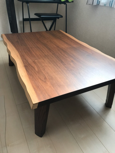 こたつ 座卓 高松辰雄商店 ウォールナット 幅120cm