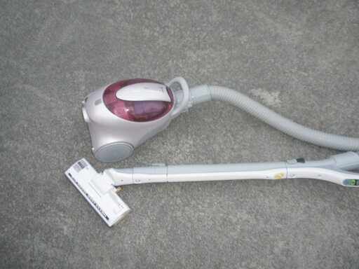 三菱 紙パック式パワーブラシ Kual Be-k(ビケイ) ローズピンク TC-FX75E9-P