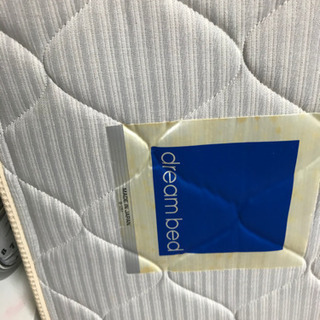 オーダー値下げ無料ドリームベッド　マットレス　本体セットの画像