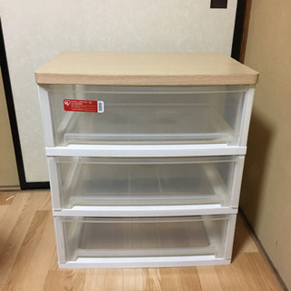 ウッドトップチェスト