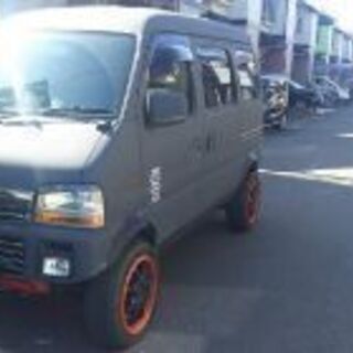 エブリィ 62V リフトアップ 車検少々の画像