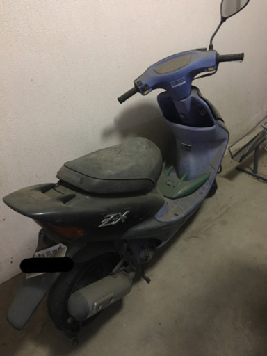 ライブディオZX　AF35　ブラック 訳あり