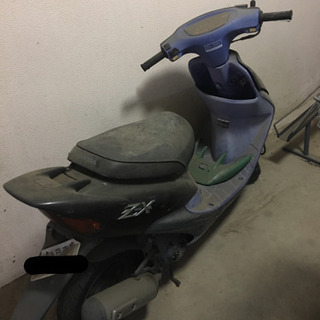 ライブディオZX　AF35　ブラック 訳あり