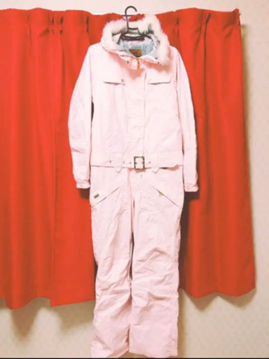 【美品】レディース  スノボウェア　Lサイズ　つなぎ