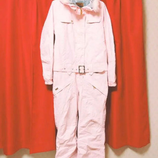 【美品】レディース  スノボウェア　Lサイズ　つなぎ