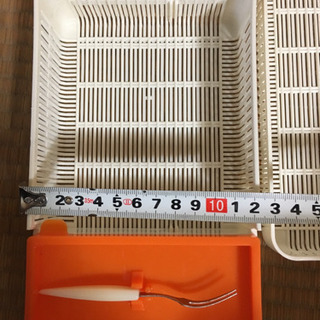 フォーク付きタッパ