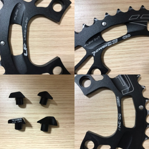 RIDEA リデア ROAD POWERING Lami Flow 楕円チェーンリングセット