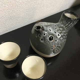 (2/28まで) ふぐ　とっくり　おちょこの画像