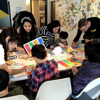 [英語アート] 外国人アーティストとALL英語でお絵描きしよう！