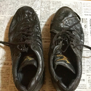 ミズノプロ 硬式用 スパイク 黒 Mizuno Proの画像