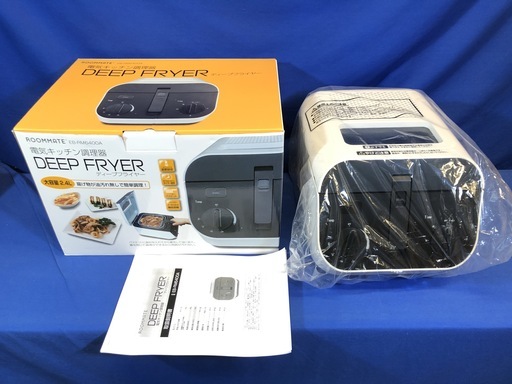 【管理KRK148】未使用 ROOMMATE 2018年 EB-RM6400A ディープフライヤー